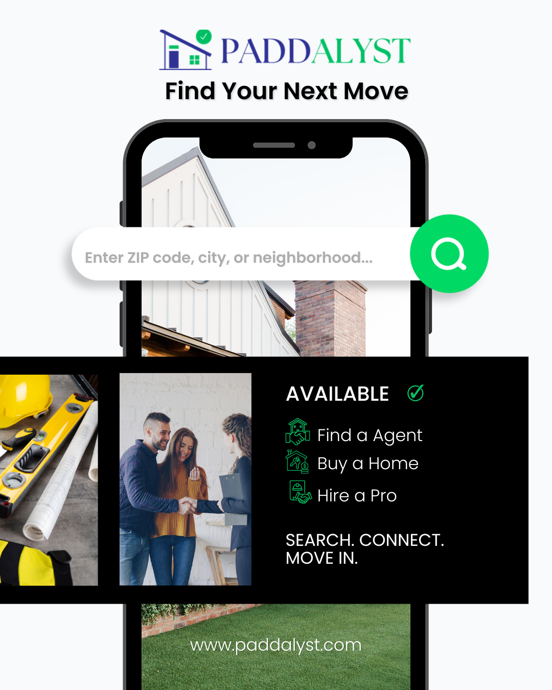 Padalyst digital home experience
